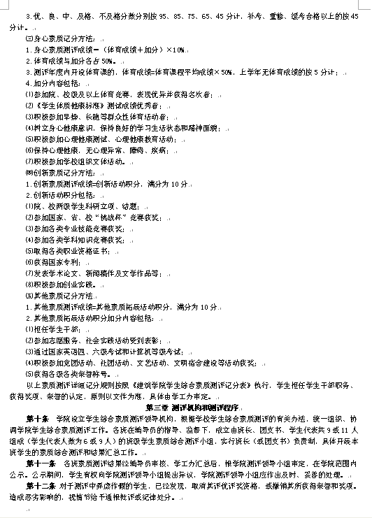 ����ѧԺѧ�������ۺϲ���ʵʩϸ��